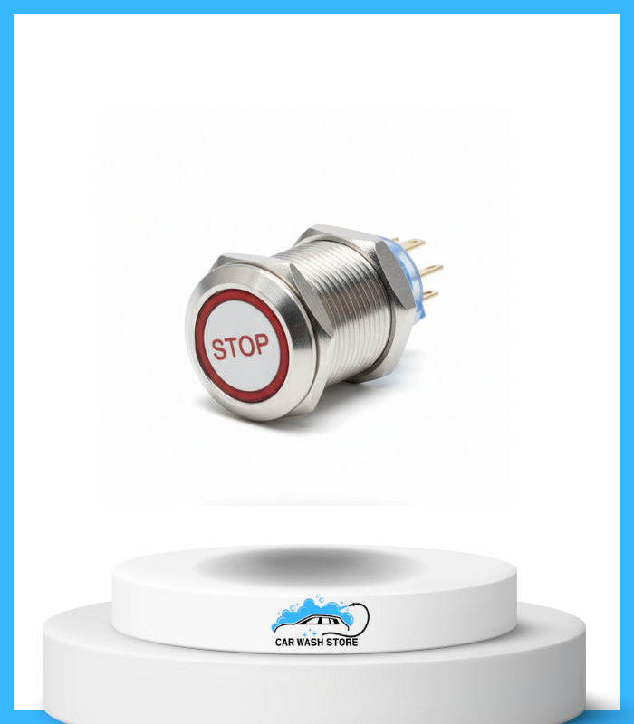 BUTON INOX STOP (JET-CLEAN) BUTON INOX STOP (JET-CLEAN) - imagine 1